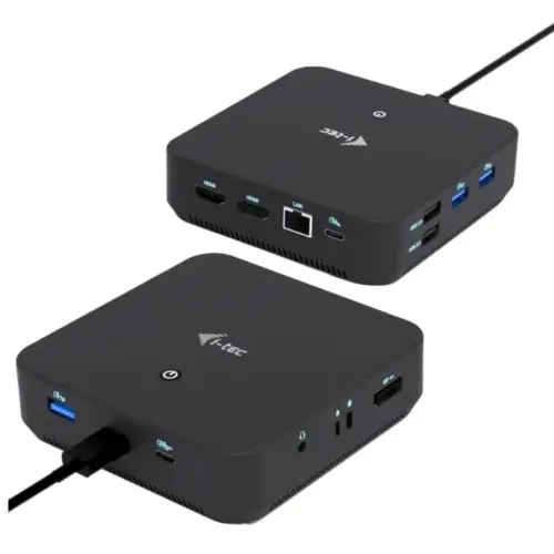 i-tec USB-C DP Dual HDMI Docking Station with Power Delivery 100 W