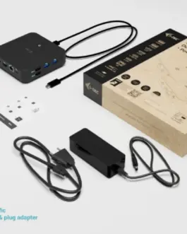 Alternative view of i-tec USB-C DP Dual HDMI Docking Station with Power Delivery 100 W + i-tec универсално зарядно 100W