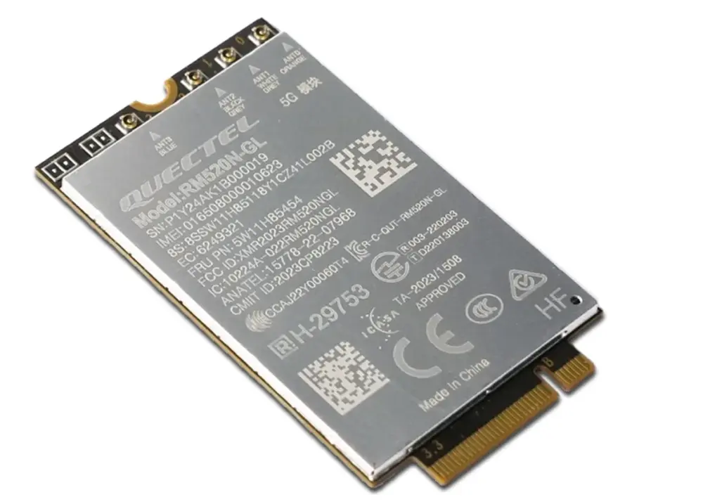 Lenovo Moduł ThinkPad Quectel RM520N-GL 5G M.2 WWAN Module 4XC1Q34838