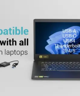 i-tec USB-C/A кабел 4HU B 2xUSB-C 2xUSB-A