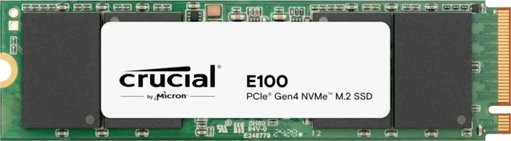 Crucial SSD E100 2TB M.2 NVMe 2280 PCIe 4.0 5000/4500 MB/s
