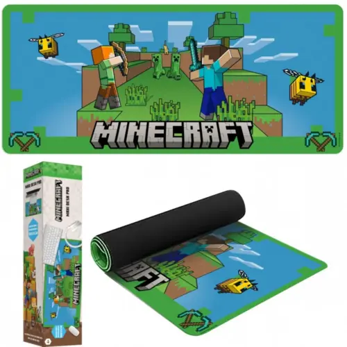 Kids Euroswan подложка за мишка 80x30cm Minecraft