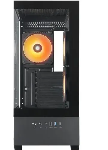 Alternative view of Chieftec Case GT-01B-OP VISTA Midi 3x ARGB Fans
