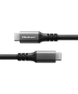 Qoltec USB4 кабел USBC 240W thunderbolt 34 40Gbs