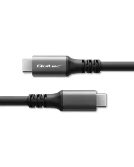 Qoltec USB4 кабел USBC 240W thunderbolt 34 40Gbs