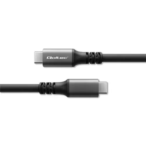 Qoltec USB4 кабел USBC 240W thunderbolt 34 40Gbs