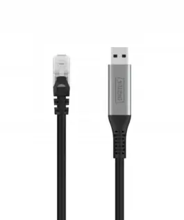 Alternative view of Digitus USBA RJ45 кабел AK-300600-050-S