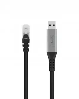 Alternative view of Digitus USBA RJ45 кабел AK-300600-100-S