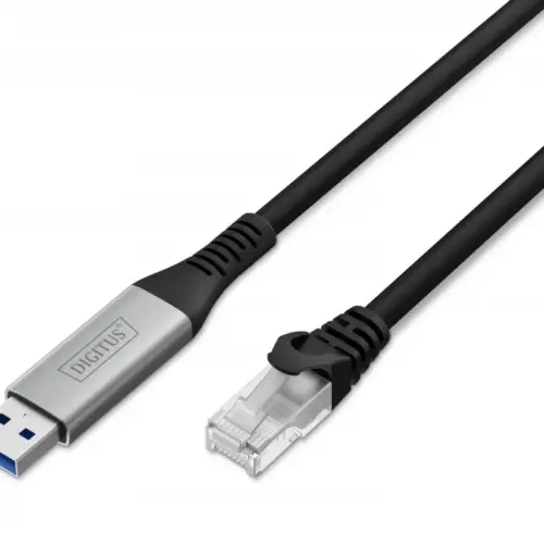 Digitus USBA RJ45 кабел AK-300600-100-S