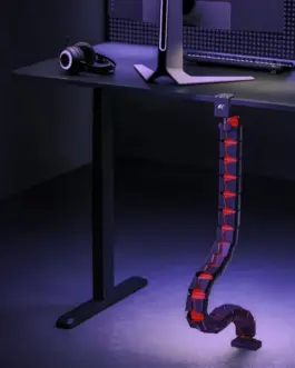 Alternative view of Maclean Desk кабел organizer 1345mm, RS125