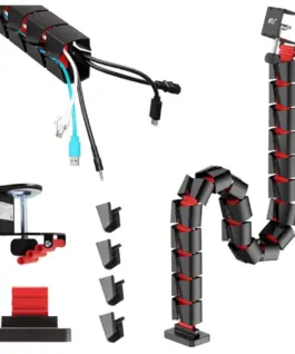 Maclean Desk кабел organizer 1345mm RS125