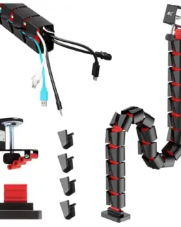 Maclean Desk кабел organizer 1345mm RS125