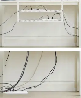 Maclean Under-desk кабел organizer