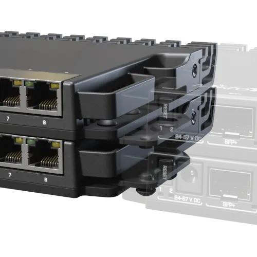 Alternative view of Сървърна планка MikroTik RB5009 rackmount kit K-79