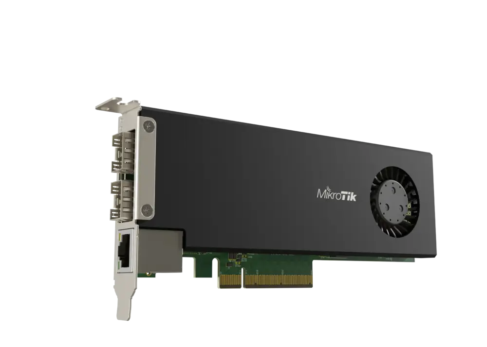Рутер MikroTik CCR2004-1G-2XS-PCIe smart PCIe network interface High bracket