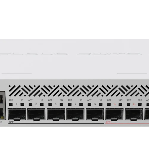 Комутатор MikroTik CRS310-1G-5S-4S+IN с 5 SFP и 4 SPF+ порта
