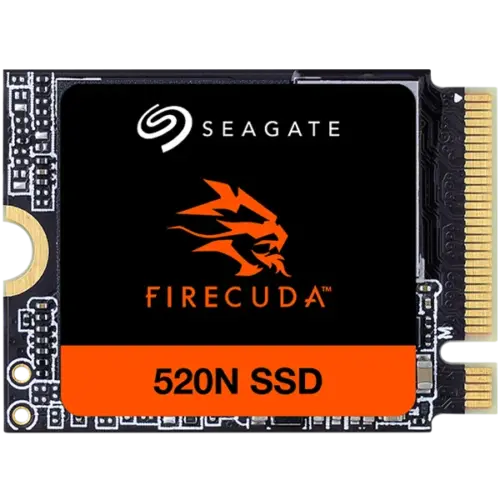SSD диск SSD SEAGATE FireCuda 520N 1.024TB M.2 2230-S2 PCIe Gen4 x4 NVMe 1.4 3D TLC Read/Write: 4800/4700 MBps IOPS 800K