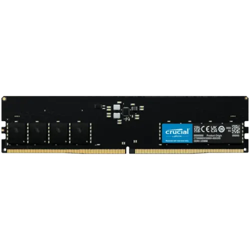 Памет за компютър Crucial 32GB DDR5-5600 UDIMM CL46 (16Gbit)
