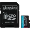 Карта памет Kingston 512GB microSDXC Canvas Go Plus Gen4 200MB/s A2 U3 V30 Card + Adapter