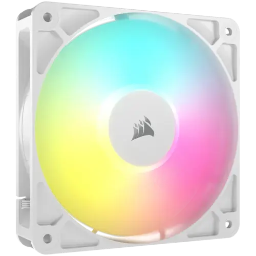 Вентилатор Corsair RS120 ARGB White 120mm ARGB Fan Single Pack