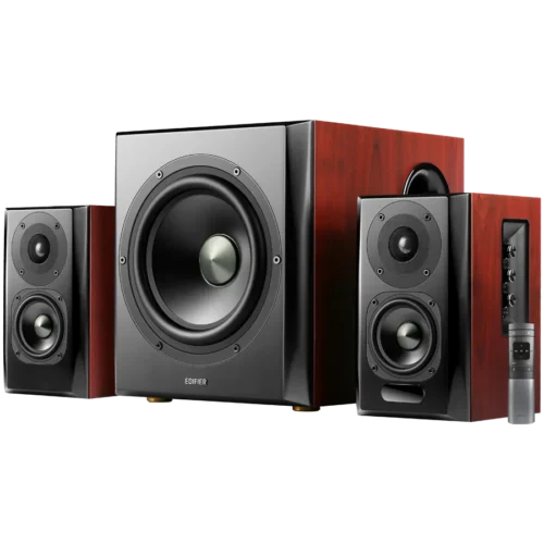 Тонколона Edifier S350DB 2.1 Audio System BT V5.1 Optical Coaxial RCA 8-inch Subwoofer 3.5-inch Drivers 0.75-inch Tweete