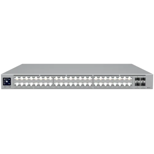 Kомутатор Ubiquiti Layer 3 Etherlighting USW-Pro-XG-48-PoE-EU (32) 10 GbE (16) 2.5 GbE PoE and (4) 25G SFP28