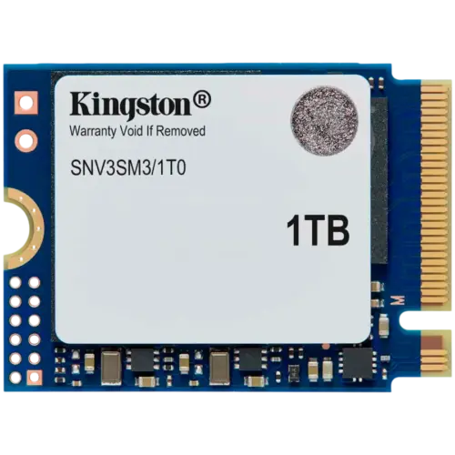SSD диск Kingston 1TB NV3 SSD M.2 2230 PCIe 4.0 NVMe Read: 6000/ Write: 4000MB/s