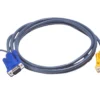 KVM кабел ATEN PC HDB and USB към 3in1 SPHD(Keyboard/Mouse/Video) Вграден PS/2 към USB конвертор 5