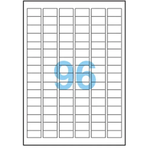 УНИВЕРСАЛНИ ЕТИКЕТИ - 305 mm x 169 mm - 96 броя на лист - 100 листа - PN BR8832 - OUTLET -