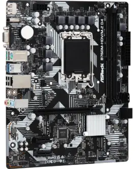 Alternative view of Дънна платка ASRock B760M-HDV M.2, LGA1700, ATX