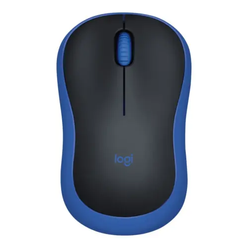 МИШКА LOGITECH M185B - Wireless - Blue Black - PN 910-002239