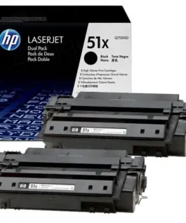 КОМПЛЕКТ 2 КАСЕТИ ЗА HP Laserjet P3005/M3035 MFP/M3027 MFP - Black - /51X/ - TWIN PACK - PN