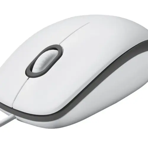 МИШКА LOGITECH M100 – Жична – White – PN 910-006764
