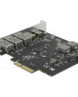 Alternative view of Мрежова карта Delock PCI Express x4 Card to 2 x USB Type-C + 3 x USB Type-A - SuperSpeed USB 10 Gbps