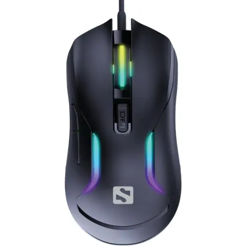 ГЕЙМЪРСКА МИШКА SANDBERG LightFlow 6D - Black - PN 640-27