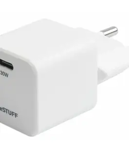 ЗАРЯДНО eSTUFF USB-C 30W - White - PN ES637027