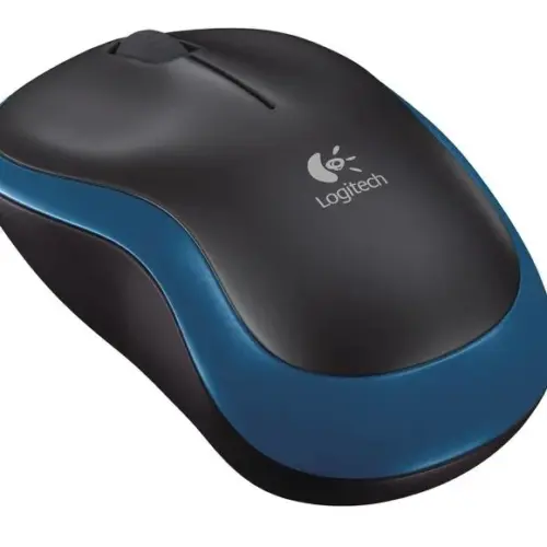 Alternative view of Безжична мишка, оптична LOGITECH M185, Синя, USB