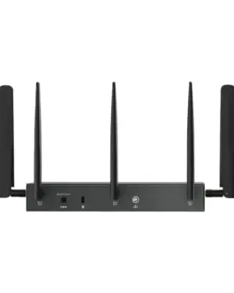 Alternative view of Гигабитен VPN рутер TP-Link Omada 4G+ Cat6 ER706WP-4G AX3000 4-портов PoE+