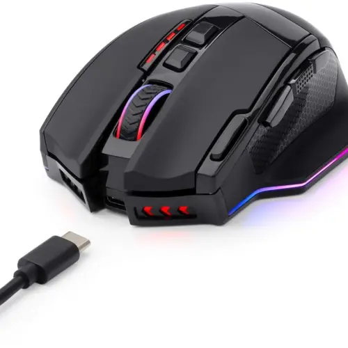 Alternative view of Геймърска безжична USB мишка RGB  Redragon Sniper Pro M801P-RGB