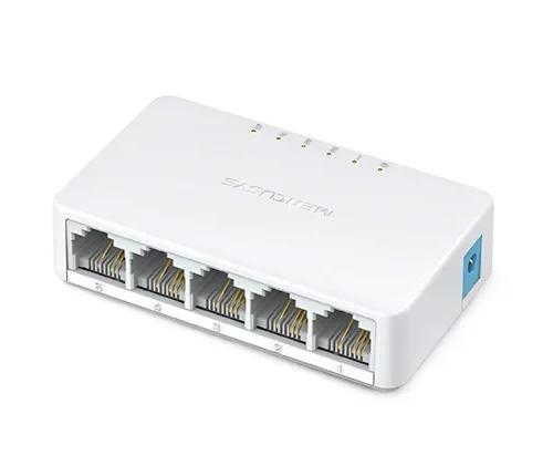 5-портов настолен комутатор Mercusys MS105 10/100 Mbps