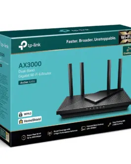 Alternative view of 2-лентов Gigabit Wi-Fi 6 рутер TP-Link Archer AX55 AX3000