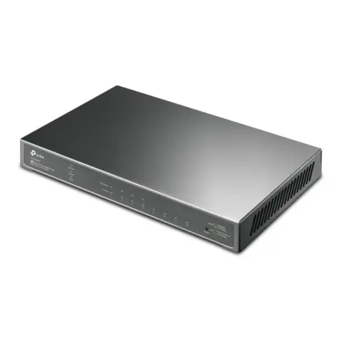Alternative view of 8-портов JetStream Gigabit Smart комутатор TP-Link SG2008P с 4 PoE+ порта