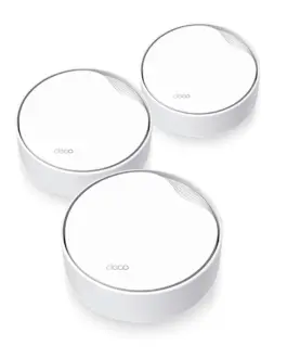 Безжична Wi-fi 6 Mesh система TP-Link Deco X50-PoE(3-pack) AX3000