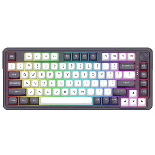 Геймърска механична клавиатура Redragon Finke K715 с Bluetooth и кабел RGB осветление -