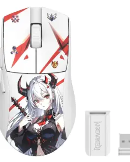 Безжична Bluetooth и кабелна геймърска мишка Redragon K1ng Pro 1K