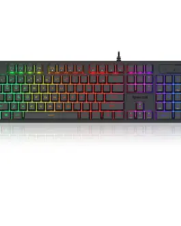 Alternative view of Геймърска клавиатура Redragon Netherbane K521-R с RGB осветление -  черна