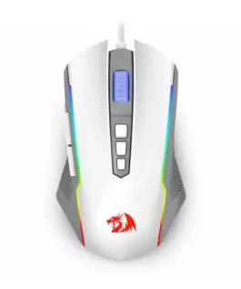 Геймърска мишка Redragon Ranger Basic M910H с RGB осветление - бяла