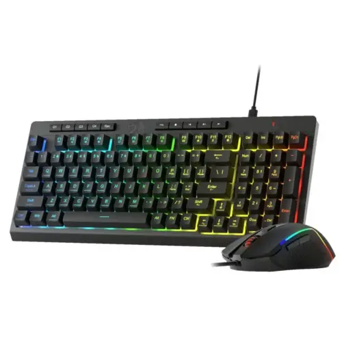Комплект клавиатура и мишка Redragon S141 с RGB осветление -