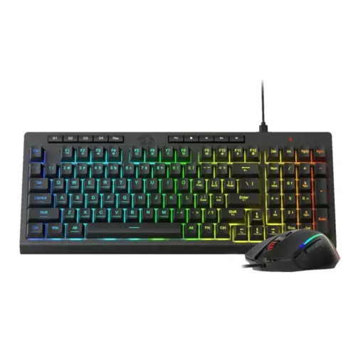 Alternative view of Комплект клавиатура и мишка Redragon S141 с RGB осветление - черен
