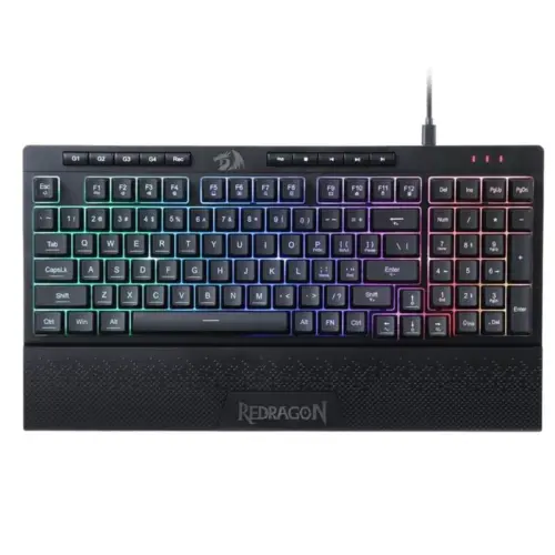 Геймърска клавиатура Redragon Shiva K515-RGB с RGB подсветка -